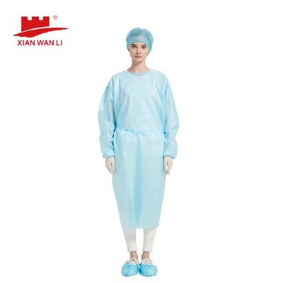 Blouses d'isolement médical