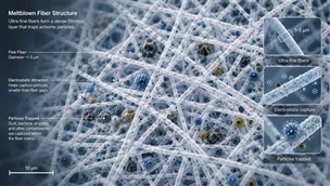 Qu’est-ce que le tissu Meltblown ? Propriétés, utilisations et pourquoi il es...