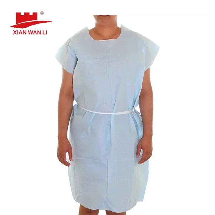 Robes d'hôpital en papier