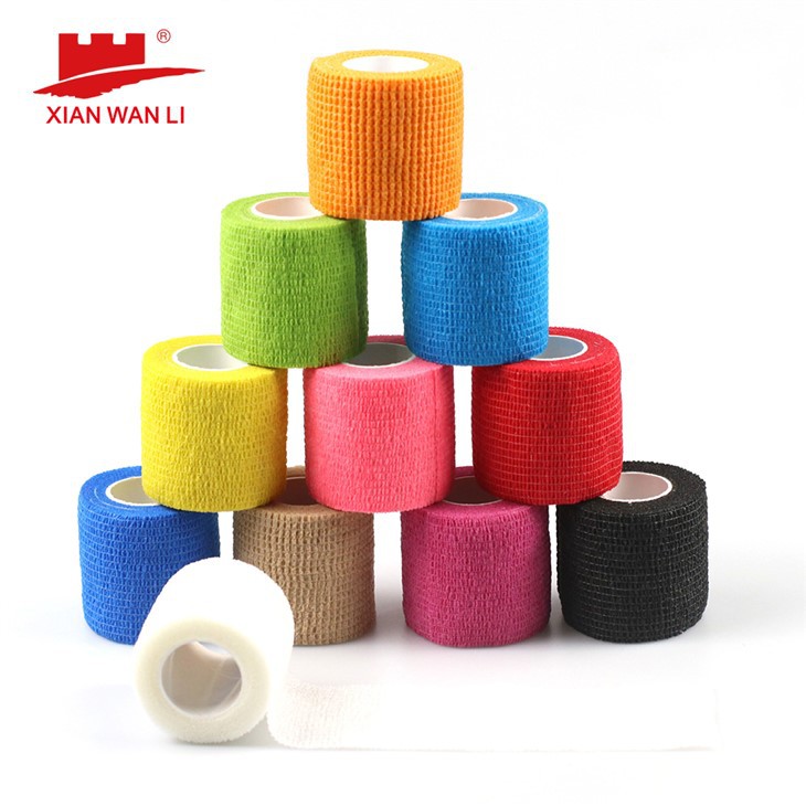 Bandage cohésif auto--